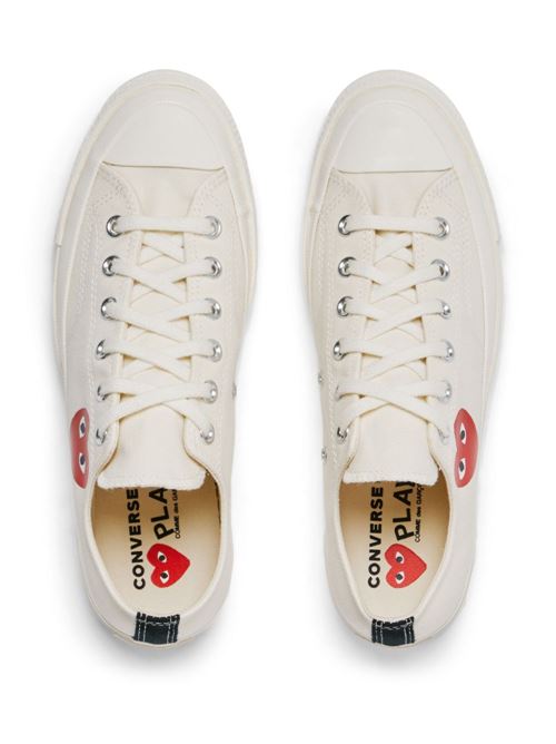 Sneakers with logo COMME DES GARÇONS PLAY | AZK128001AZK1280512WHITE